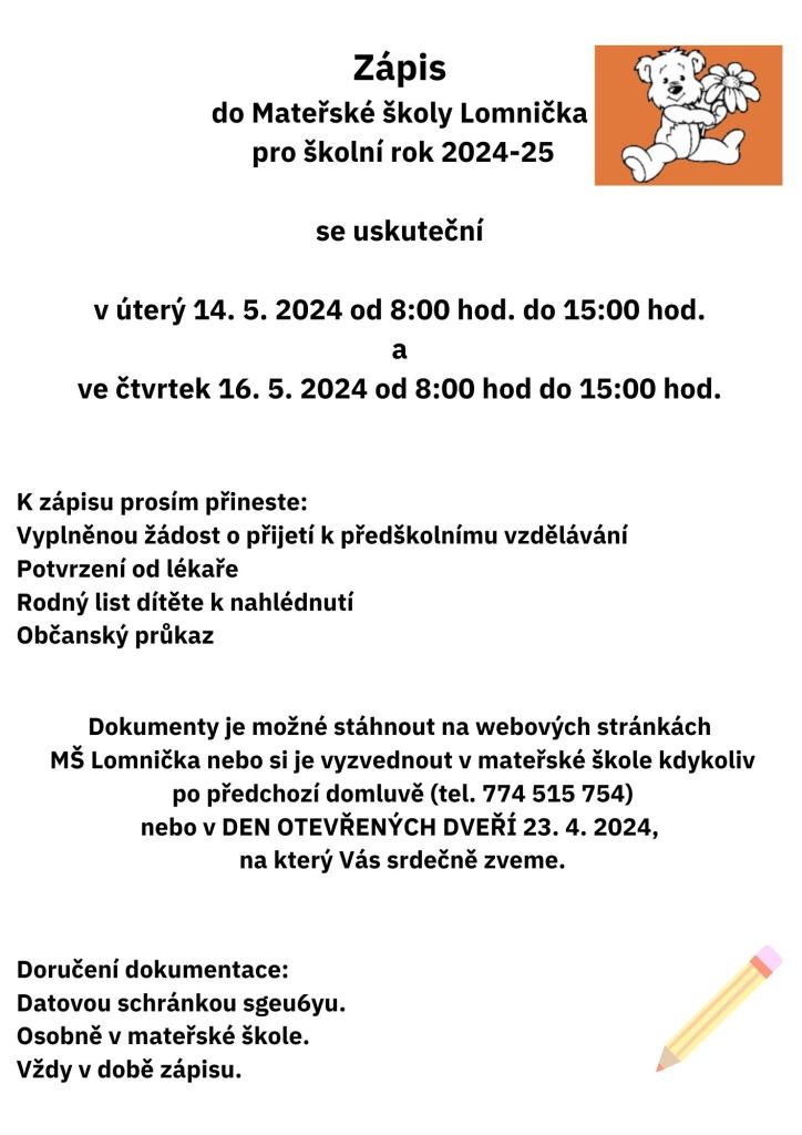 Zápis 